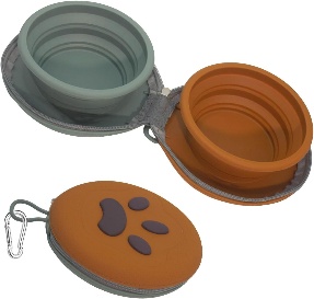 Bol de voyage pliable pour chien