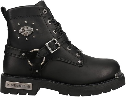 Bottes Harley-Davidson avec harnais et rivets