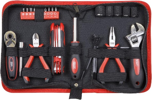 Trousse d’outils moto sous siège