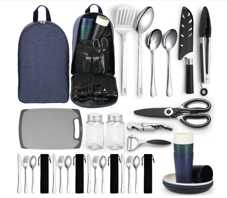 Ensemble d’ustensiles de camping