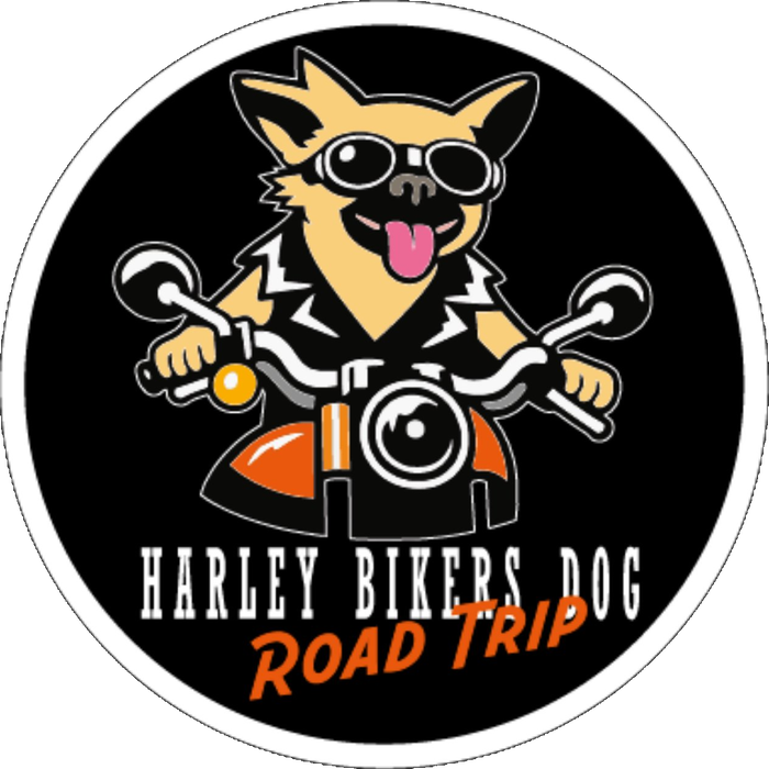 Logo Harley Bikers Dog