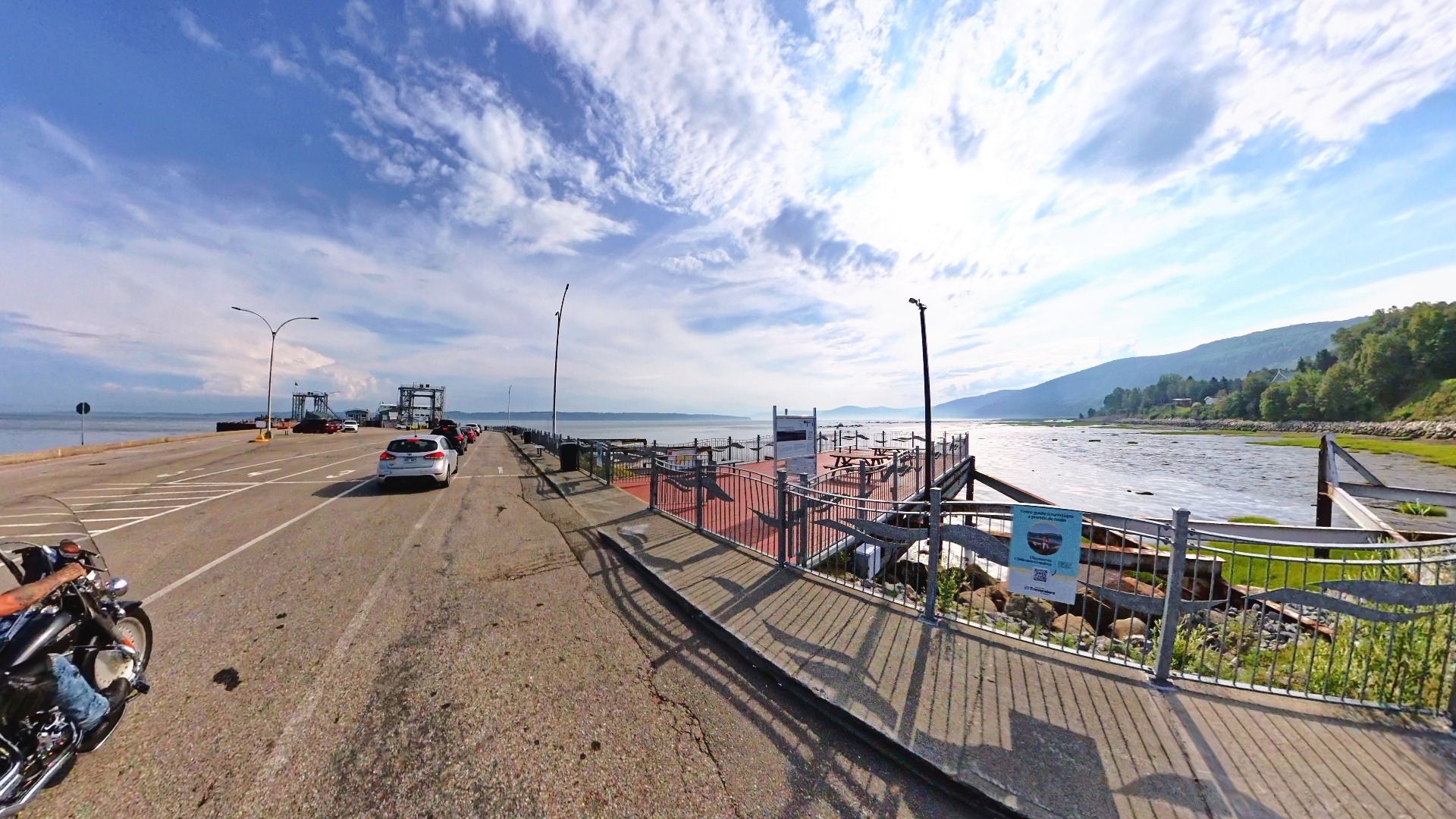Road trip moto vers L’Isle-aux-Coudres dans Charlevoix