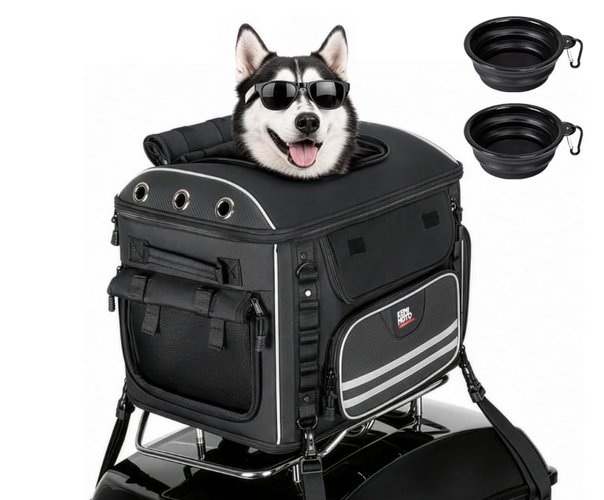 Sac de transport moto KEMIMOTO pour chien